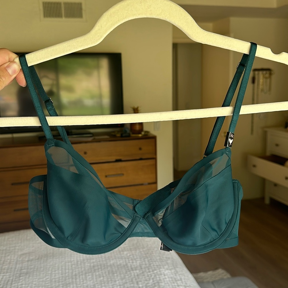 Teal Victoria’s Secret Bra
